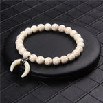 bracelet perle blanche
