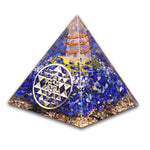 Orgonite Pyramide Lapis Lazuli