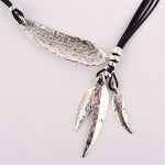 Collier Plumes Coulissantes