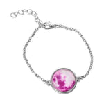 bracelet lune rose
