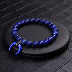 bracelet homme perle lapis lazuli